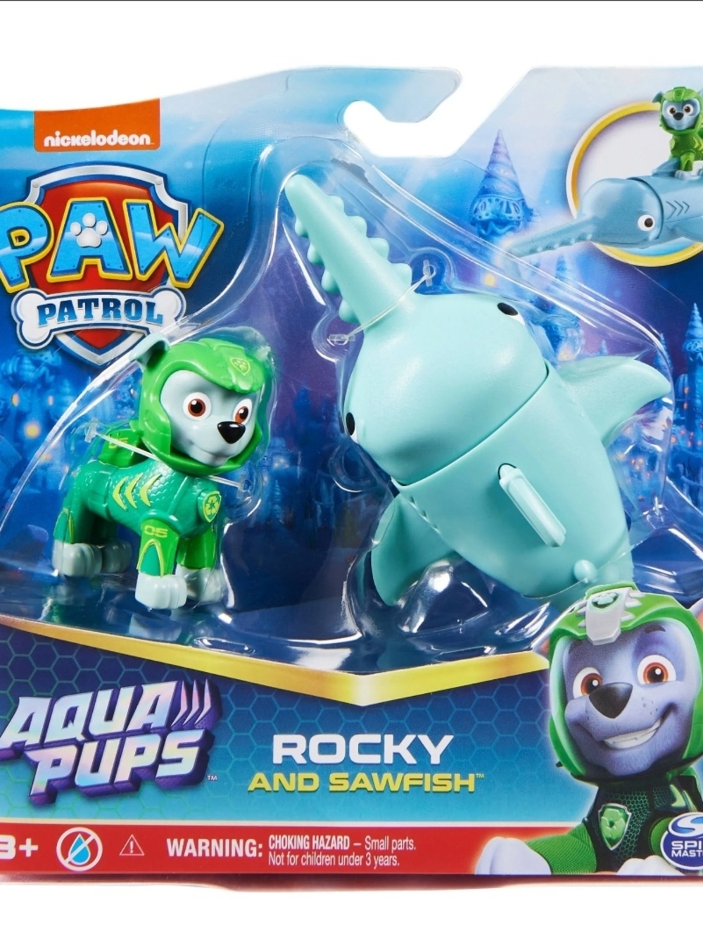 PAW Patrol Rocky with Sawfish Toy